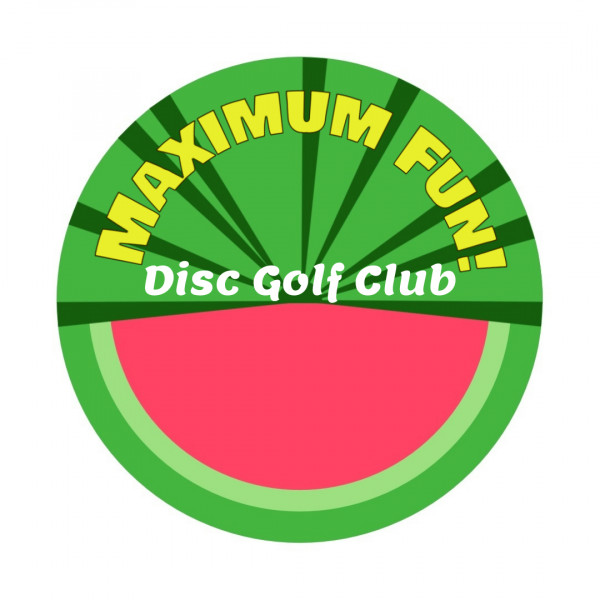 Maximum Fun! Disc Golf Club logo